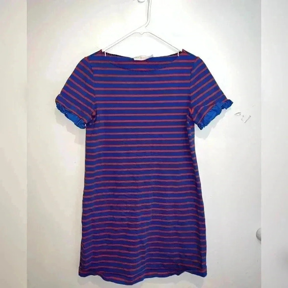 Tory Burch Cotton Striped Dress - Picture 1 of 4